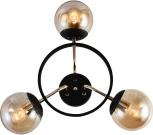 Потолочная люстра Reluce 01344-0.3-03 BK+FGD (220V, шар)