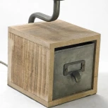 Интерьерная настольная лампа Lussole Loft Kenai LSP-0512 (220V, IP21)