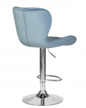 Стул барный BARNY (пудрово-голубой велюр (MJ9-74))