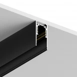 Шинопровод магнитный накладной 48В 2м, черный Hesby Lighting ElDeko HSBL_0052_1