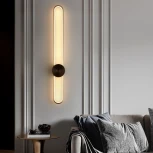 Настенный светильник Heidy L H90 Brass Black Imperiumloft Heidy-L01 (230862-23) (LED)