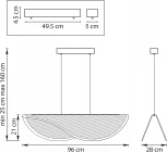 Подвесной светильник Lightstar Varese 731403 (LED, 220V, на проводе)