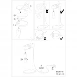 Интерьерная настольная лампа Eglo Townshend 32918