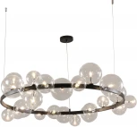 Подвесная люстра Kink Light Иона 07608-24A,19 (220V, на тросе, шарики, кольцо)