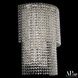 Бра светодиодное APL LED Sicilia SH500.B4.35-45.A.Ni.4000 (220V, хрусталь)
