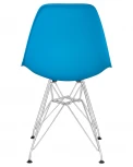 Стул обеденный DSR (ножки хром, цвет голубой (BE-02))