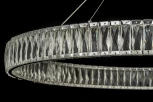 Подвесной светильник хрустальный Dio D'Arte Caneva Caneva L 1.5.80.100 N (LED, 220V, на тросе, кольцо)