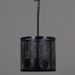 Подвесной светильник ILLUMICO IL1031-3P-05 BLACK (220V, на цепи)