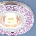 Встраиваемый точечный светильник Elektrostandard 2194 MR16 SL/VL зеркальный/фиолетовый