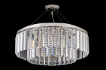 Подвесная люстра Arti Lampadari Milano E 1.5.D50.505 N (220V, хрусталь, на тросе, круглые)