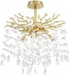 Потолочная люстра хрустальная на штанге Arte Milano Milano-1 23111.460.6.E14.B GD (220V)