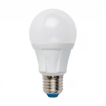 Лампочка светодиодная шар белая E27 10W 4000K Uniel LED-A60 10W/4000K/E27/FR/DIM PLP01WH