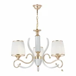 Подвесная люстра Arte Milano Florentia-3857 303857/3 Wh/Gd (220V, на цепи)