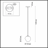 Подвесной светильник Lumion Blair 3769/1