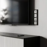 ТВ-розетка оконечная (белый матовый) Werkel W1183061 (a062409)