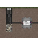 Встраиваемый светильник светодиодный уличный DL-AL-0471-1-SL-NW IP67 (220V, круглые)