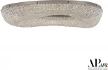 Потолочная люстра светодиодная APL LED Sicilia SH523.2.120.A.Ni.4000 (220V, хрусталь)