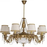 Потолочная люстра Kutek Baccara BAC-ZW-8+1(P/A) (220V)