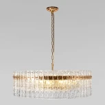 Подвесная люстра Loft It Nevada 10297/800 French gold (220V, хрусталь, на цепи, круглые)