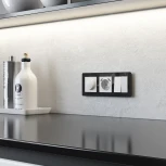 Выключатель двухклавишный (белый матовый) Werkel W1120061 (a059271)