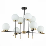 Потолочная люстра ярусная на штанге Limano SL1203.412.08 ST Luce (220V, шарики)