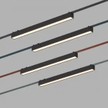 Трековый светильник 48V Denkirs Belty Linear DK5577-BK (LED)
