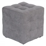 Пуф Dreambag Лотос Серый Велюр 13211