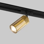 Трековый светильник однофазный бронза 9W 4200K Elektrostandard Riffe 85512/01