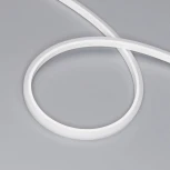 Светодиодная лента герметичная WAVE-TOP-PU-A144-10x10mm 24V White5700 (5 W/m, IP68, 5m, wire x2) (Arlight, Вывод боковой) 052432