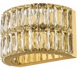 Бра светодиодное Dio D`arte Caneva Caneva L 2.26x16.100 G (220V, хрусталь)