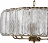 Люстра подвесная Piroet V000052 (12011/8P Brass) (220V, на цепи, круглые)