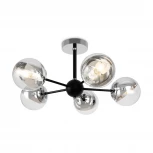 Потолочная люстра на штанге Freya Sonnet FR5271PL-05B шарики