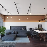 Трековый светильник Novotech Flum 358424 (LED, 48V, круглые)