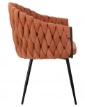 Стул обеденный MATILDA (оранжевая ткань (LAR 275-27))