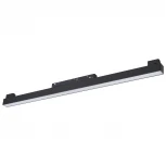 Трековый светильник светодиодный для низковольтного шинопровода Novotech Flum 359619 черный с переключ. цв. темпер. IP20 LED 3000К\4000К\6000К 20W 48V