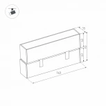 Трековый светильник магнитный Arlight MAG 026970 (LED, 24V)