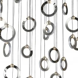 Потолочная люстра Lumien Hall Livin LH8028/36P-BK-PBK-SGD