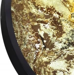 Настенно-потолочный светильник Odeon Light Bergi 5064/40L черн./серо-беж./металл/натур.камень/акрил с переключ.цветов.темпер. LED 40W 3000К/4000K/6000K (220V, круглые)