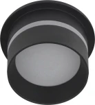 Встраиваемый точечный светильник ЭРА DK93 BK (12V)