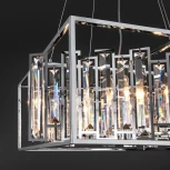 Подвесная люстра Bogate's Cella 312/6 Strotskis (220V, хрусталь, на тросе)