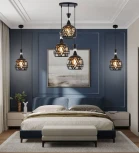 Подвесной светильник Seven Fires Finela SF4046/3P-BK-AM