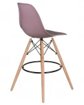 Стул барный DSW BAR (ножки светлый бук, цвет сиреневый (P-04))
