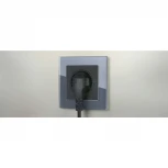 Рамка на 1 пост Favorit (серый,стекло) Werkel W0011115 (a050965)