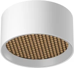 Накладной потолочный светильник влагостойкий LED Maytoni Glare C122CL-L7-3K-W (220V, круглые)