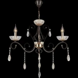 Подвесная люстра Reluce 04456-0.4-03 (220V, подвески, на цепи, подсвечник, свеча)