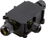 Распределительная коробка (черный) Stekker 49121