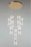 Подвесная люстра каскадная Aployt Charlayn APL.771.06.80 (LED, 220V, на проводе)