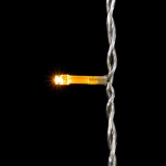 Гирлянда Бахрома 3 x 0,5 м Желтая 220В, 150 LED, Провод Прозрачный Силикон, IP65