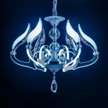 Подвесная люстра Eletto Diva EL339P06 (LED, 220V, на цепи, лепестки)