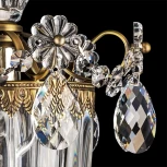 Бра Osgona Schon 790611 (220V, хрусталь, подвески, цветы)